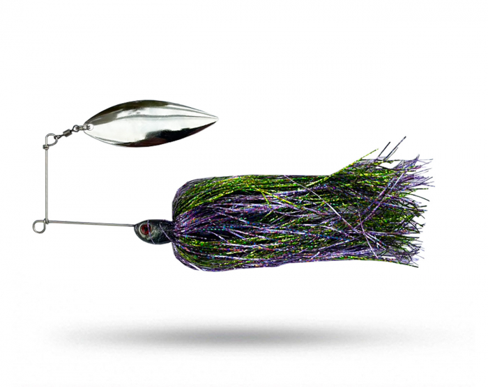 Fin Custom Willow Spinnerbaits - JuneBug i gruppen Fiskedrag / Gäddspinnare & Spinnerbaits hos Örebro Fiske & Outdoor AB (Fin Willow - JuneBug)